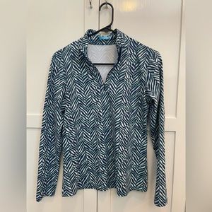 J. McLaughlin Bedford quarter zip top